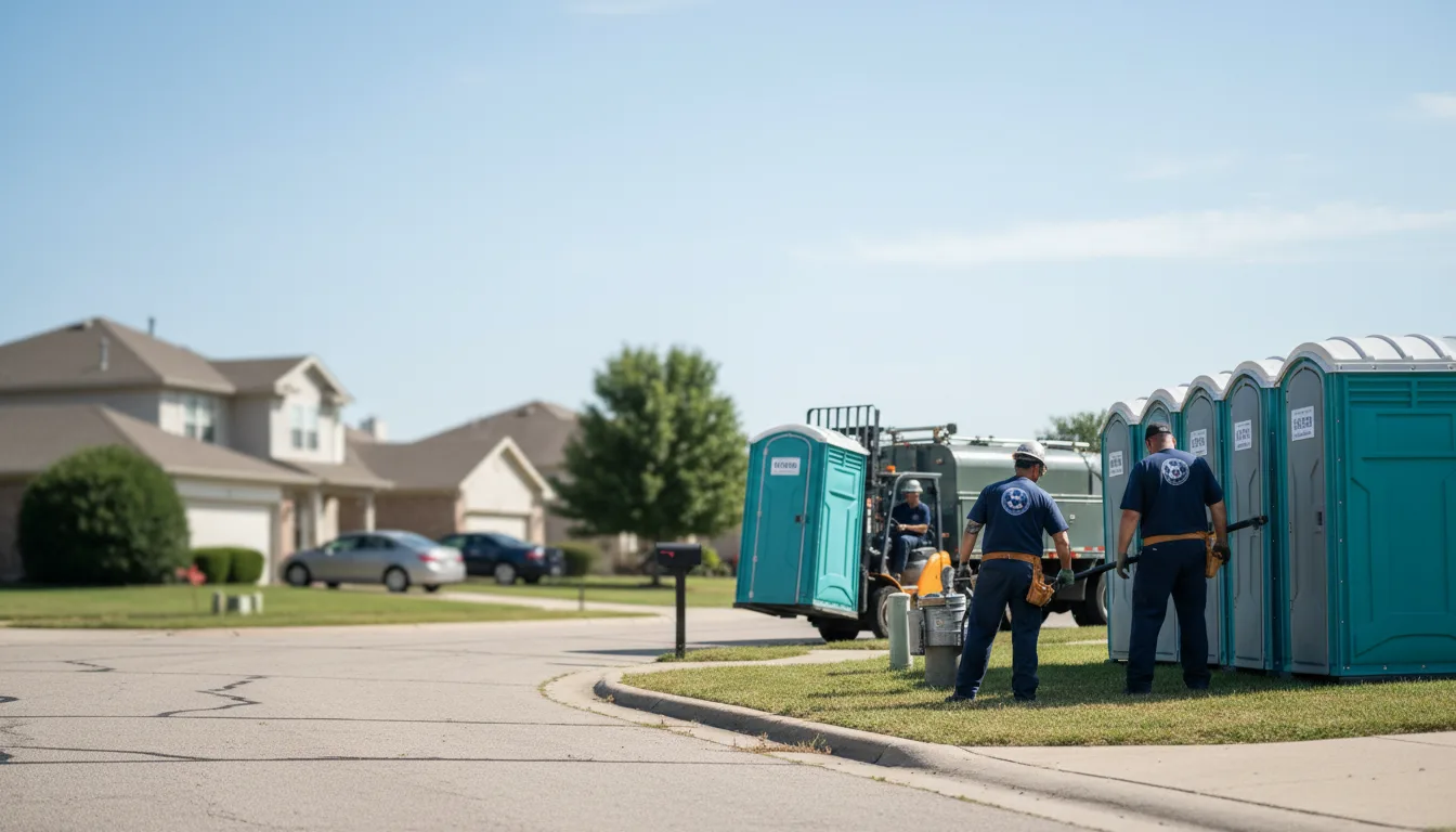 Porta Potty Rental in Slaton, TX near me